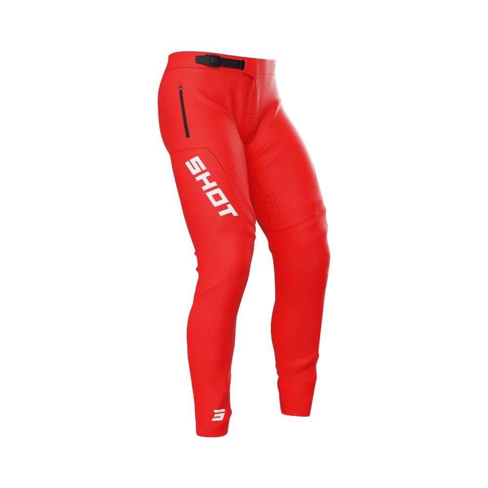 Pantalon SHOT Airy Sharp Enfant Rouge