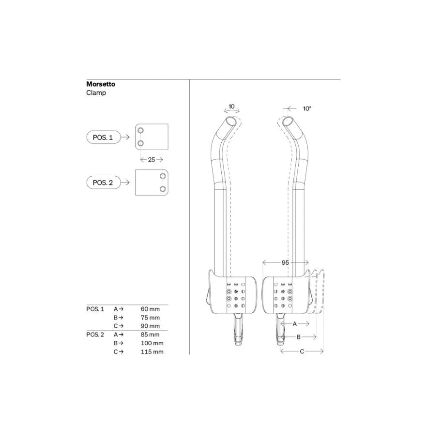 Alargaderas DEDA PARABOLICA PRO