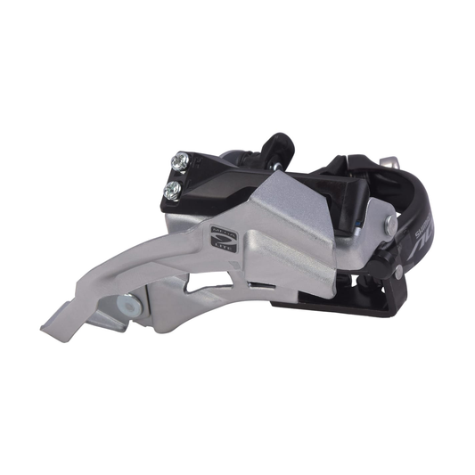 Desviador delantero SHIMANO ACERA FD-M3000 3x9V con abrazadera baja — vista 1 sobre fondo blanco
