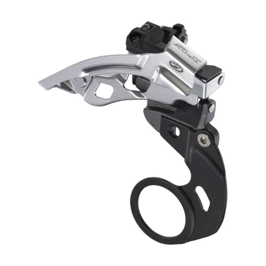 Desviador delantero SHIMANO SLX FD-M660-E 9V — vista 1 sobre fondo blanco