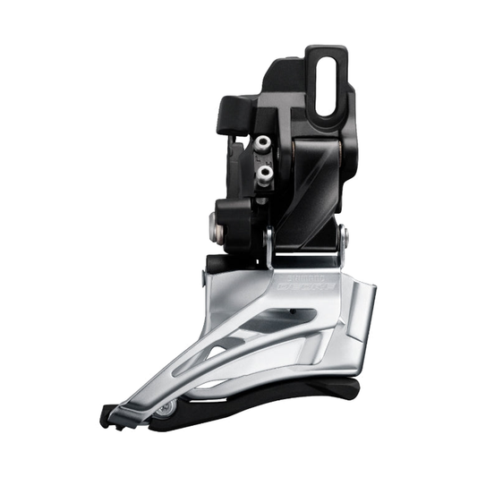 Desviador delantero SHIMANO DEORE FD-M6025-D 10V — vista 1 sobre fondo blanco