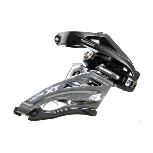 Desviador delantero SHIMANO XT FD-M8020-H 11V — vista 1 sobre fondo blanco