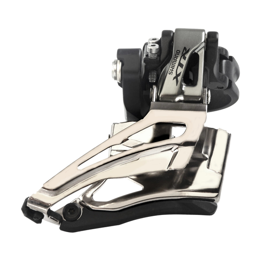 Desviador delantero SHIMANO XTR FD-M9025-H 11V — vista 1 sobre fondo blanco