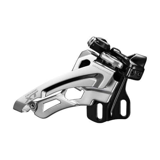 Desviador delantero SHIMANO XT FD-M8000-E 3x11V tipo E — vista 1 sobre fondo blanco