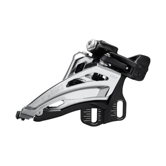 Desviador delantero SHIMANO DEORE FD-M5100-E 11V — vista 1 sobre fondo blanco