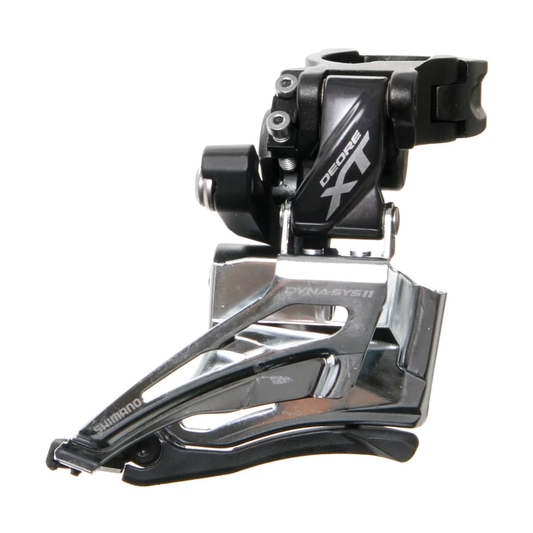 Desviador delantero SHIMANO XT FD-M8025-H 11V — vista 1 sobre fondo blanco