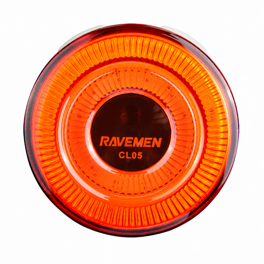 Luz trasera RAVEMEN CL05 — vista del producto sobre fondo blanco