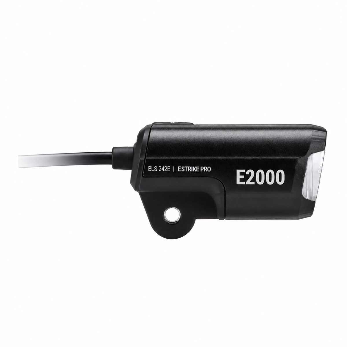Luz delantera BBB E-STRIKE URBAN 2000 con mando por cable — vista adicional
