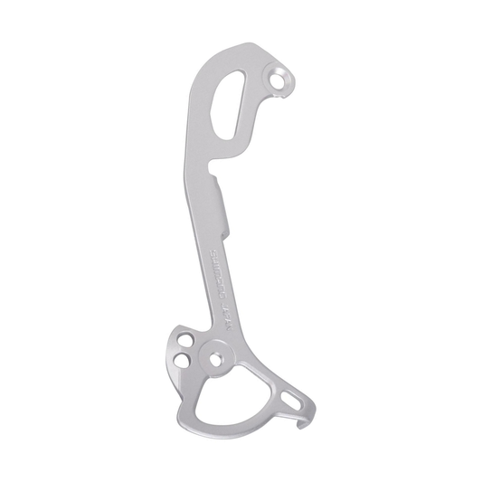 Placa interior larga de cambio trasero SHIMANO XT RD-M772 SGS — Y5W710000 — foto de la pieza sobre fondo blanco