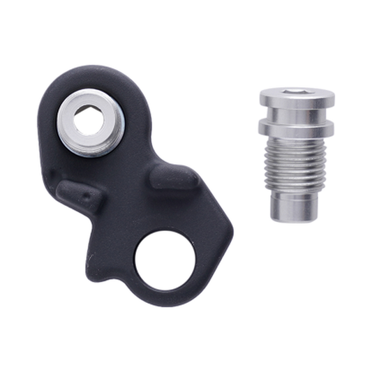 Patilla de cambio trasero SHIMANO XT Di2 RD-M8050 — vista del producto sobre fondo blanco