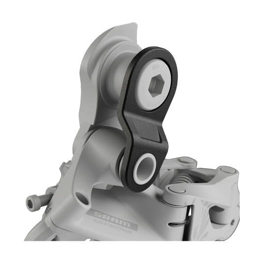 Placa exterior de unión SRAM OUTER PLATE HALF MOUNT compatible con S100 — vista del producto sobre fondo blanco