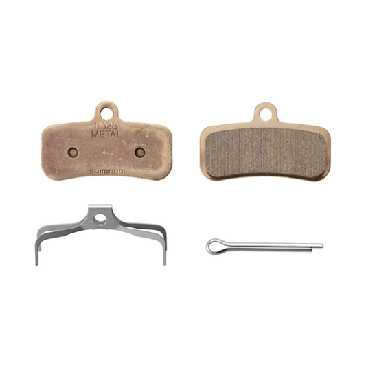 Pastillas de freno metálicas SHIMANO D02S — vista principal