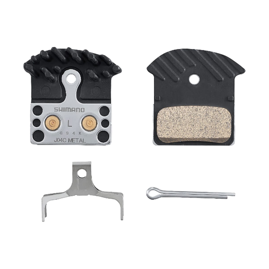 Pastillas de freno metálicas SHIMANO J04C Ice Tech XTR/XT/SLX/Deore — vista principal