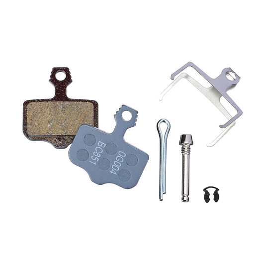 Pastillas de freno orgánicas con soporte de acero SRAM ELIXIR/DB/LEVEL/T/TL/FORCE/RED Powerful — vista principal