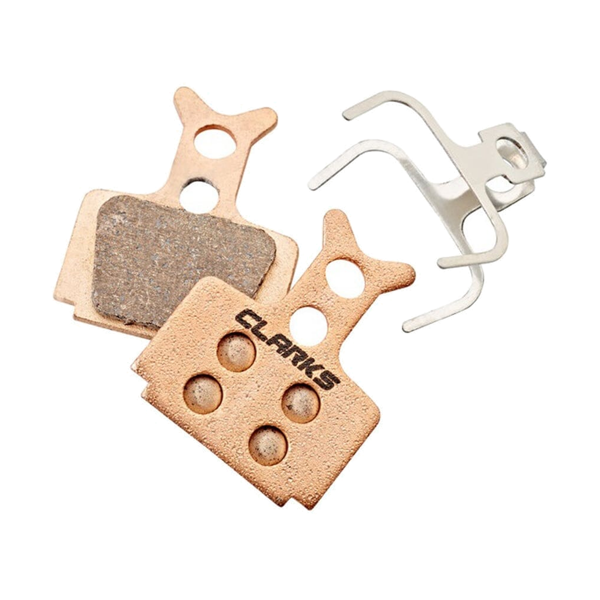 Pastillas de freno metálicas CLARKS para Formula Cura Mega The One R0 R1 RX RR1 T1 C1 — vista principal