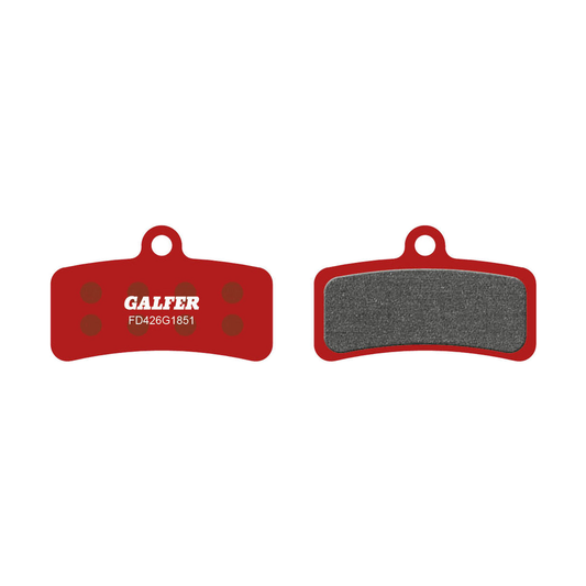 Pastillas de freno semimetálicas GALFER ADVANCED para Shimano D01S Saint BR-M810 / Zee BR-M640 / XTR M9120 / XT M8120 / SLX M7120 / Deore — vista principal