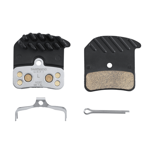Pastillas de freno metálicas SHIMANO H03C — vista principal