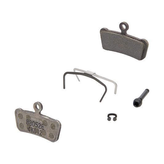 Pastillas de freno orgánicas con soporte de aluminio SRAM para GUIDE/ G2 /X0 TRAIL/ELIXIR TRAIL — vista principal