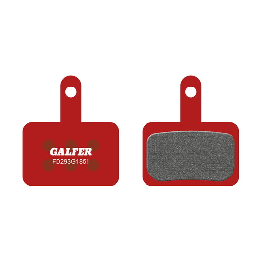 Pastillas de freno semimetálicas GALFER ADVANCED para Shimano B01S Deore / Tektro — vista principal