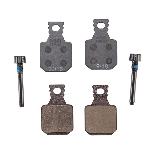Pastillas orgánicas MAGURA 8.P PERFORMANCE MT de 4 pistones (MT5, MT7, Trail delantero) — vista principal