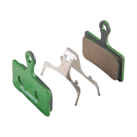 Pastillas de freno orgánicas CLARKS Shimano G05S XTR M985 XT M785 SLX M666 DEORE M615 Alfine — vista principal