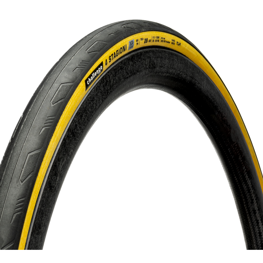 Cubierta CHALLENGE 4 STAGIONI XP 700c lista para tubeless beige