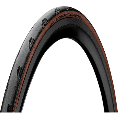 Cubierta CONTINENTAL GRAND PRIX 5000 S TR 700c lista para tubeless marrón