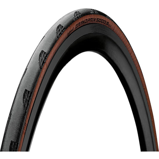 Cubierta CONTINENTAL GRAND PRIX 5000 S TR 700c lista para tubeless marrón
