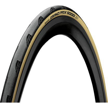 Cubierta CONTINENTAL GRAND PRIX 5000 700c para cámara beige