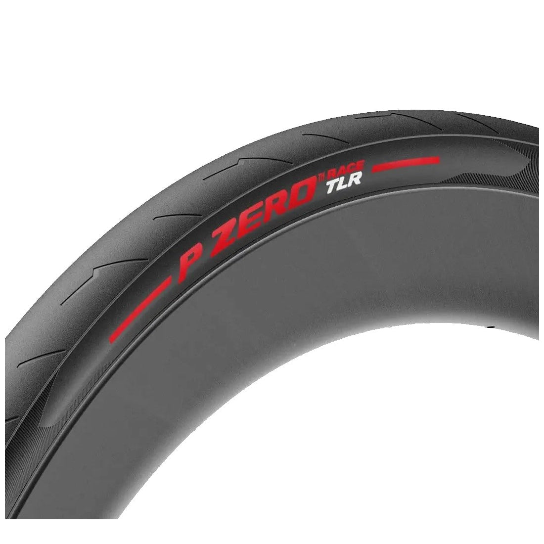 Cubierta PIRELLI P ZERO RACE TLR 700c lista para tubeless roja