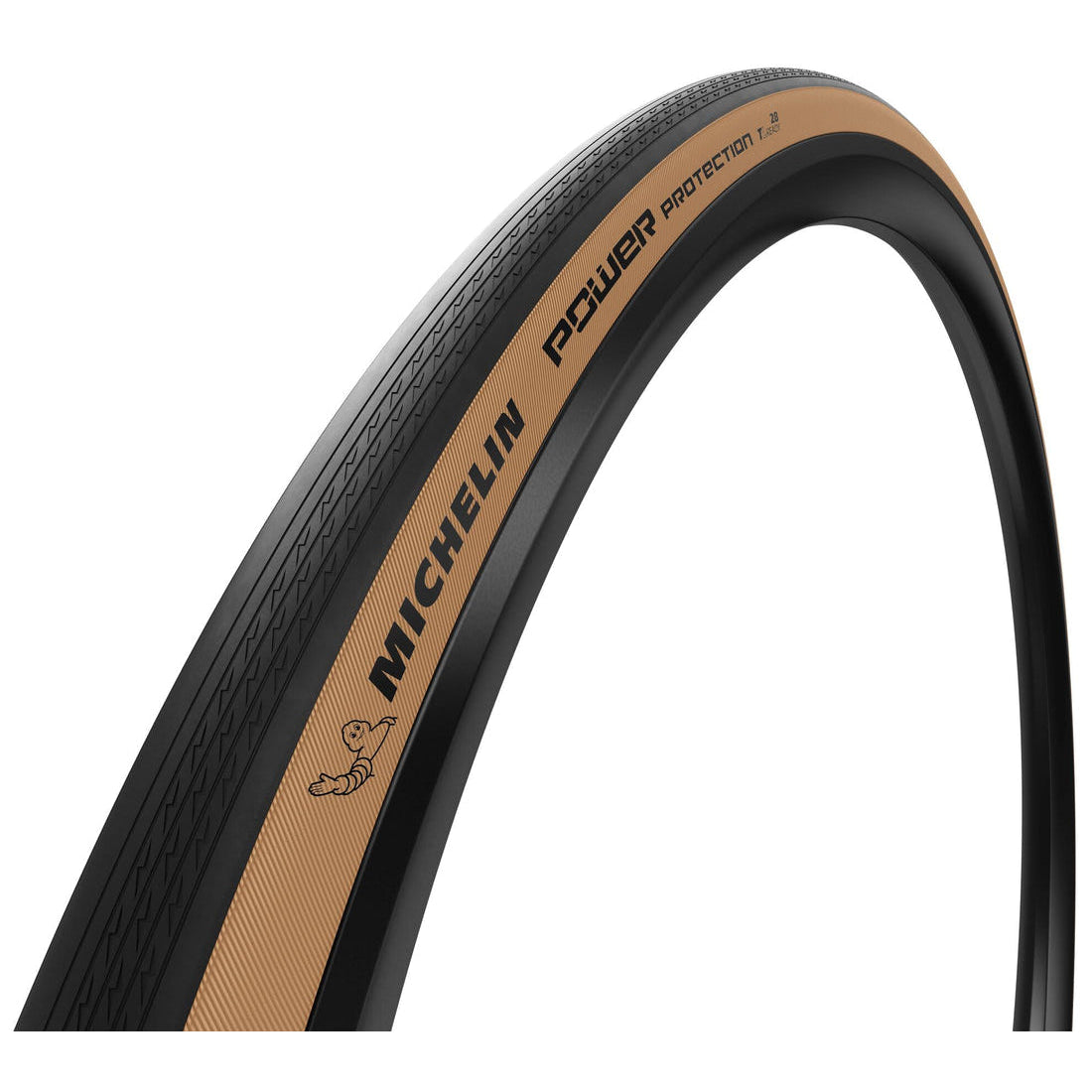 Cubierta MICHELIN POWER PROTECTION línea Competición 700c lista para tubeless beige