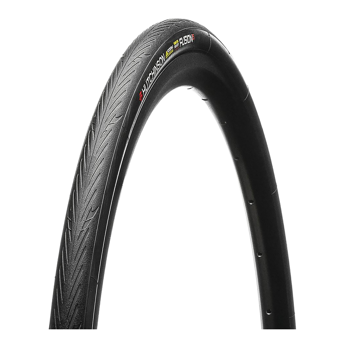 Cubierta HUTCHINSON FUSION 5 ALL SEASON 700c para cámara negra