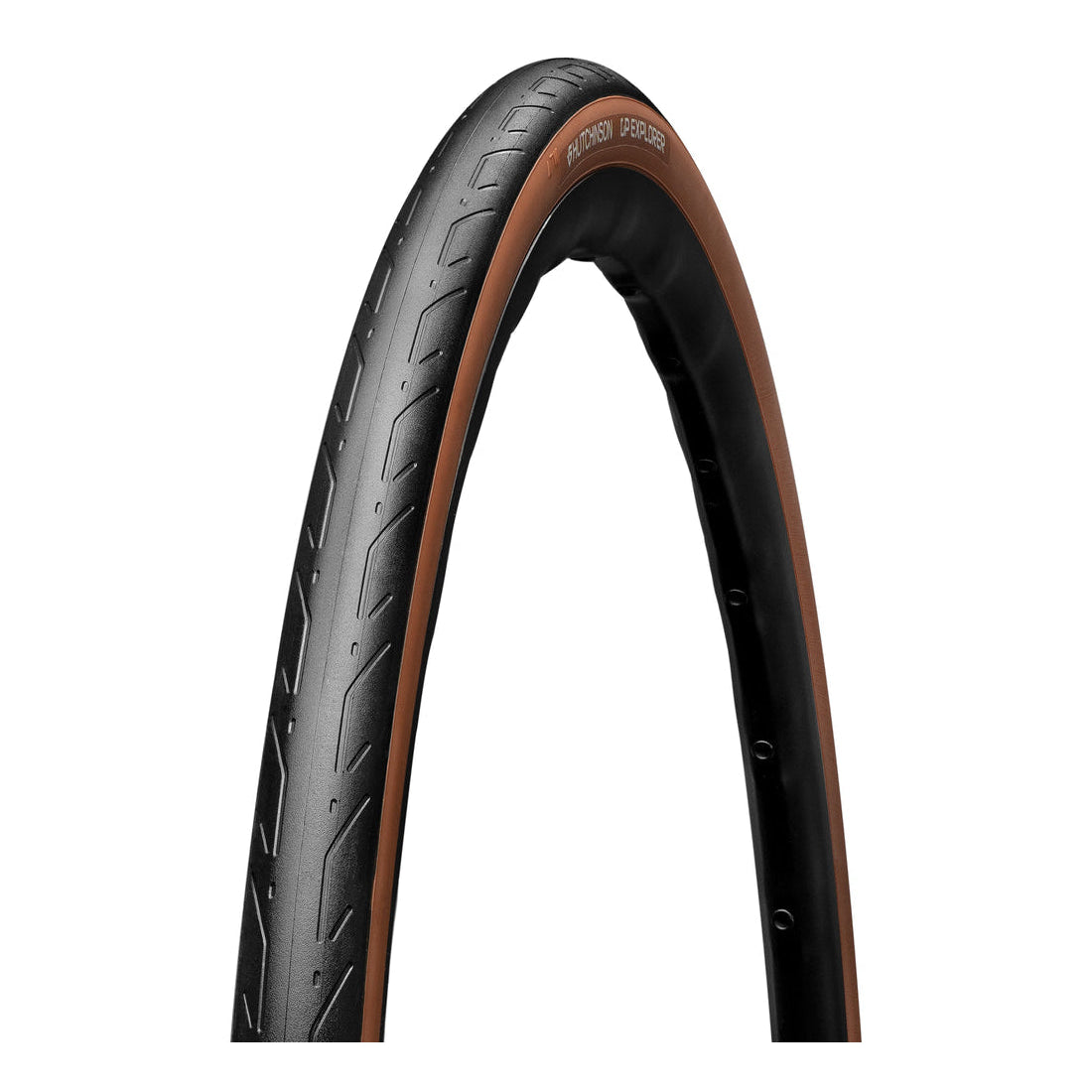 Cubierta HUTCHINSON GP EXPLORER 700c para cámara marrón