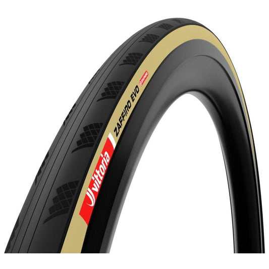 Cubierta VITTORIA ZAFFIRO EVO V Graphene G2.0 700c TubeType beige