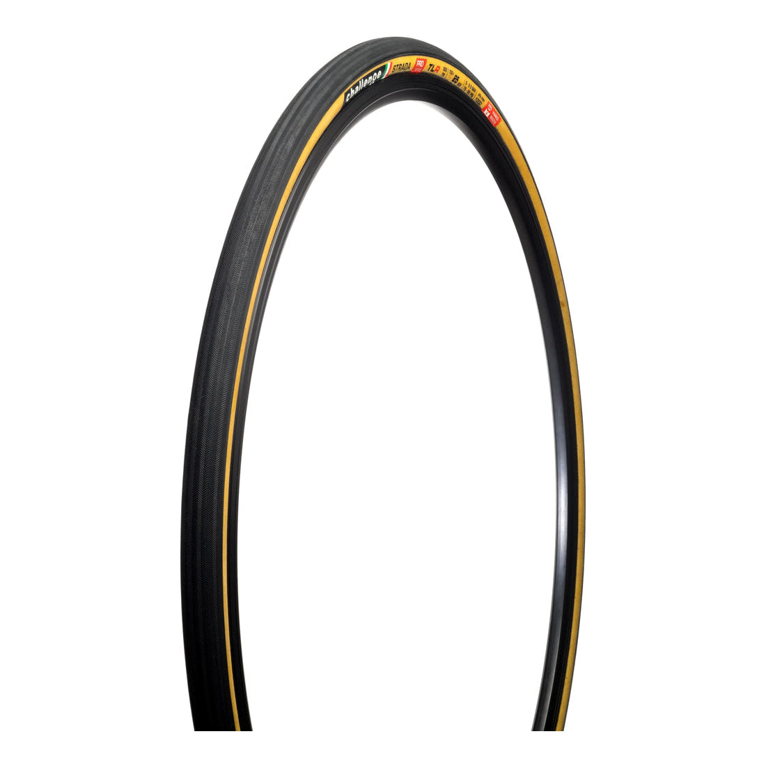 Cubierta CHALLENGE OPEN STRADA 700c lista para tubeless beige