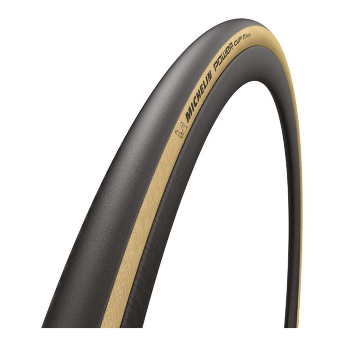 Cubierta MICHELIN POWER CUP línea Competición 700c Tubeless Ready beige