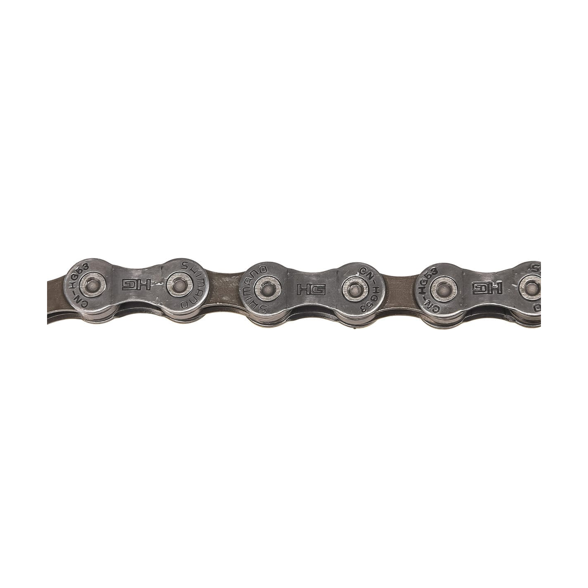 Cadena SHIMANO CN-HG53 de 9 velocidades — foto del producto sobre fondo blanco
