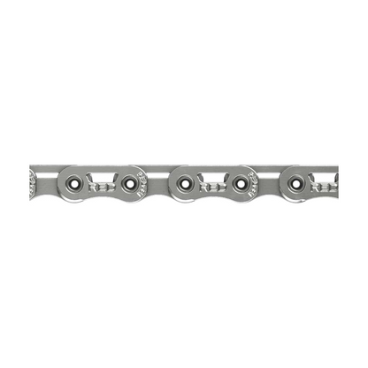 Cadena de 12/13 velocidades SRAM RED AXS E1 Flattop plateada — foto del producto sobre fondo blanco