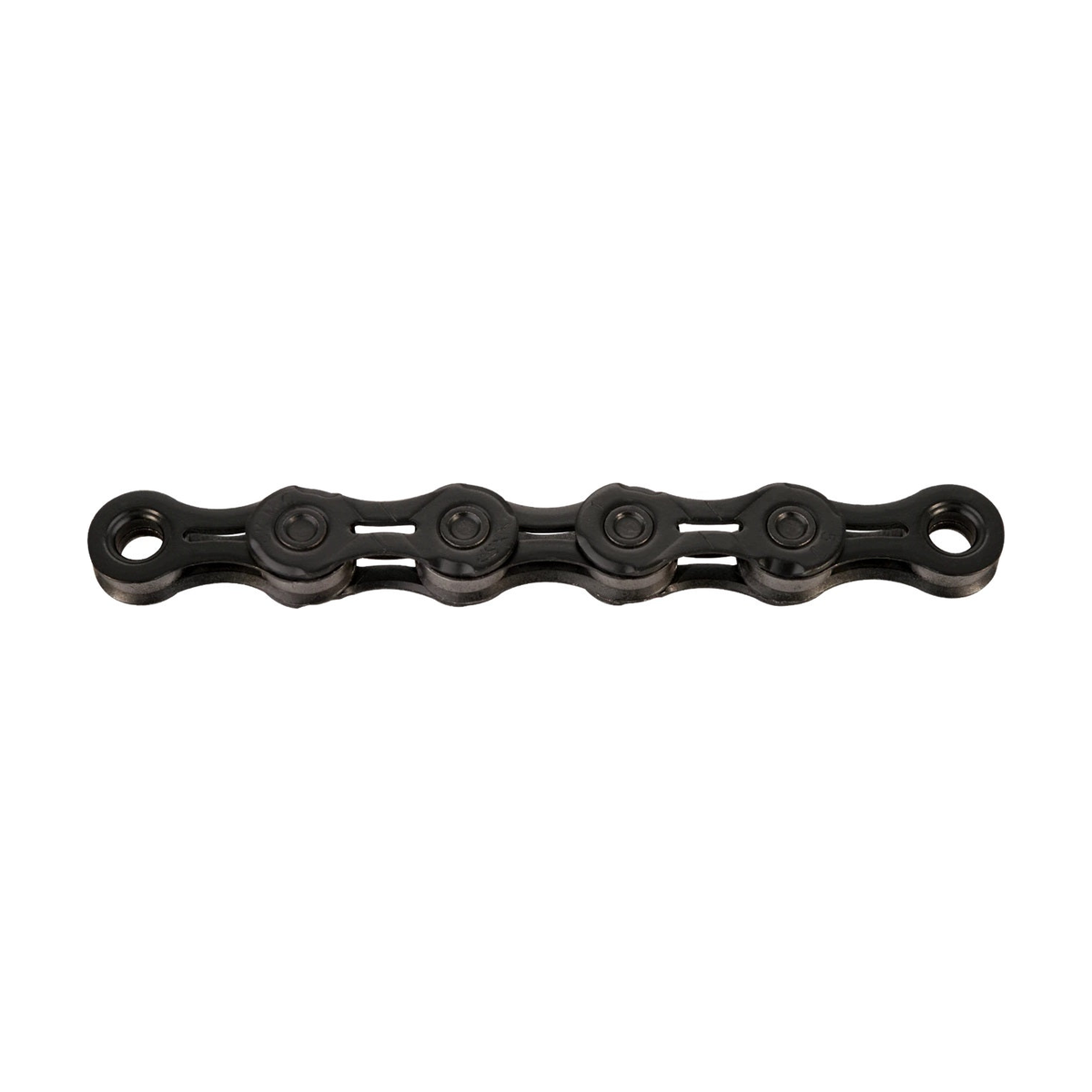 Cadena KMC X11EL de 11 velocidades, negra y encerada — foto del producto sobre fondo blanco