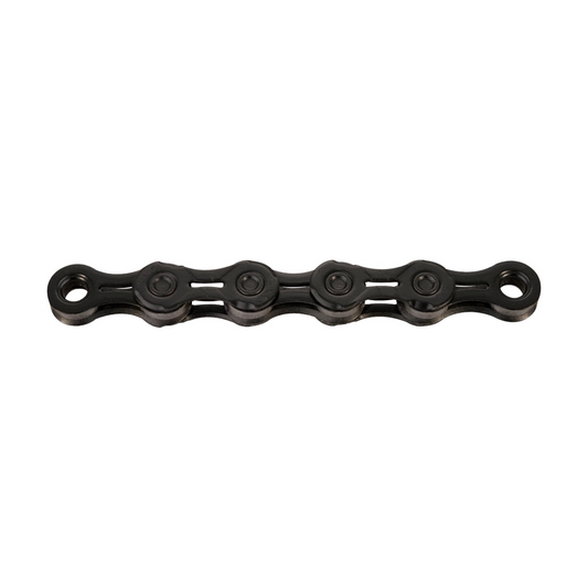 Cadena KMC X11EL de 11 velocidades, negra y encerada — foto del producto sobre fondo blanco