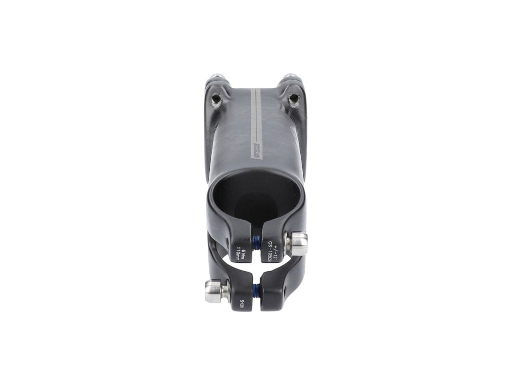 Potencia FSA KFX de carbono -12° gris — vista superior
