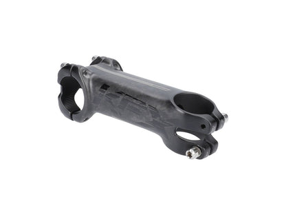 Potencia FSA KFX de carbono -12° gris — vista trasera en tres cuartos
