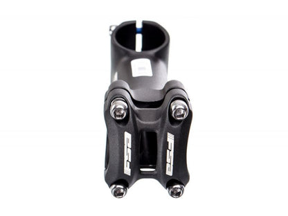 Potencia FSA V-Drive de aluminio +/-17° negra — vista superior