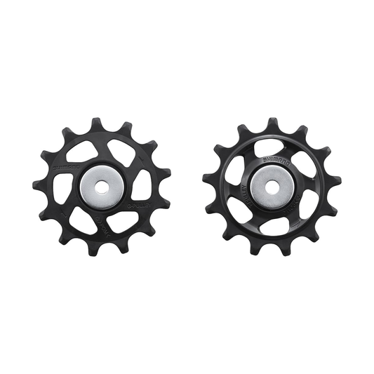 Roldanas de cambio trasero de 12 velocidades SHIMANO SLX RD-M7100/M7120 — pieza sobre fondo blanco