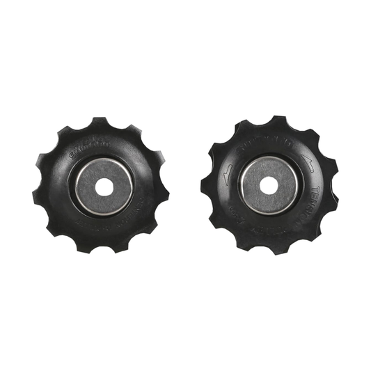 Roldanas de cambio trasero de 9/10 velocidades SHIMANO DEORE / SLX RD-M593 — pieza sobre fondo blanco
