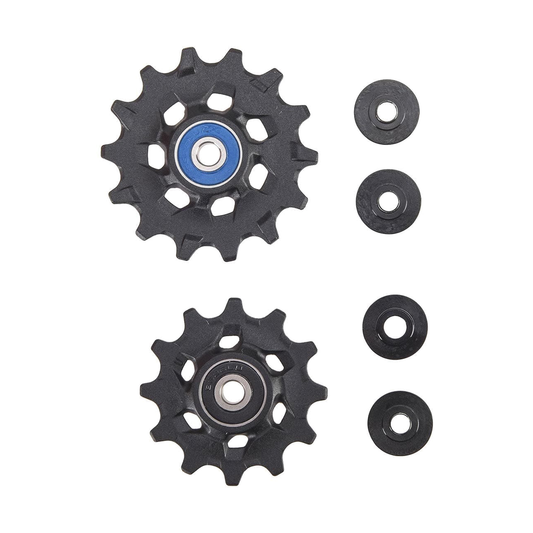 Roldanas cerámicas de cambio de 12 velocidades SRAM XX1/X01 EAGLE X-SYNC (x2) — pieza sobre fondo blanco