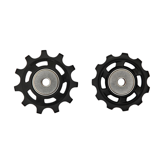 Roldanas de cambio trasero de 11 velocidades SHIMANO DYNA-SYS XTR RD-M9000 — pieza sobre fondo blanco