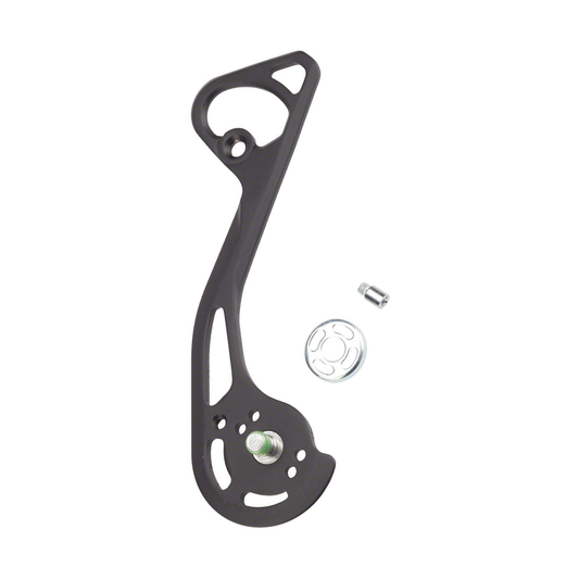 Pata exterior larga para cambio trasero SHIMANO RD-M786-SGS — pieza sobre fondo blanco