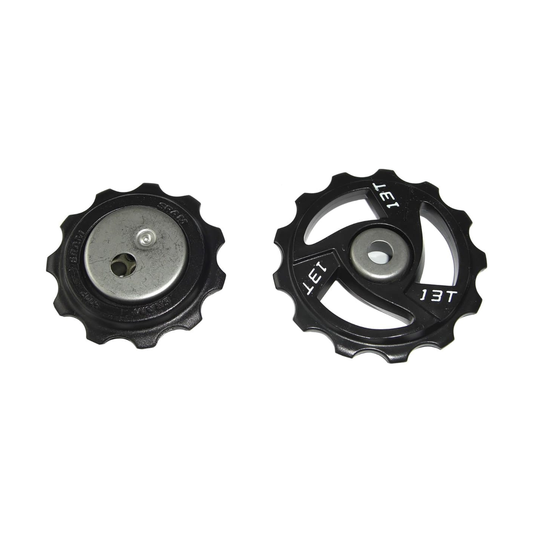Roldanas de cambio trasero SRAM 5.0/4.0/3.0/DD21/DD24 de 7/8 velocidades #00.0000.200.616 — pieza sobre fondo blanco
