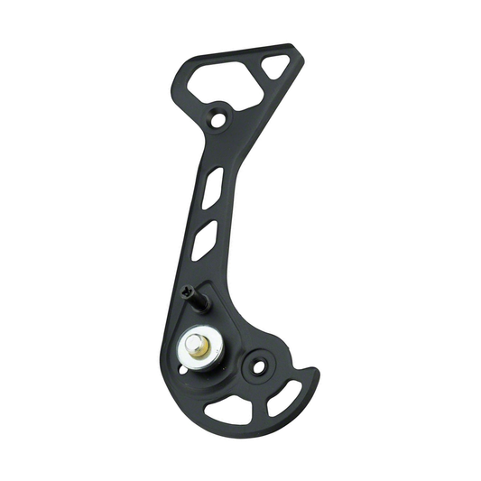 Pata exterior media de cambio trasero SHIMANO SLX RD-M7000-GS de 11 velocidades — pieza sobre fondo blanco